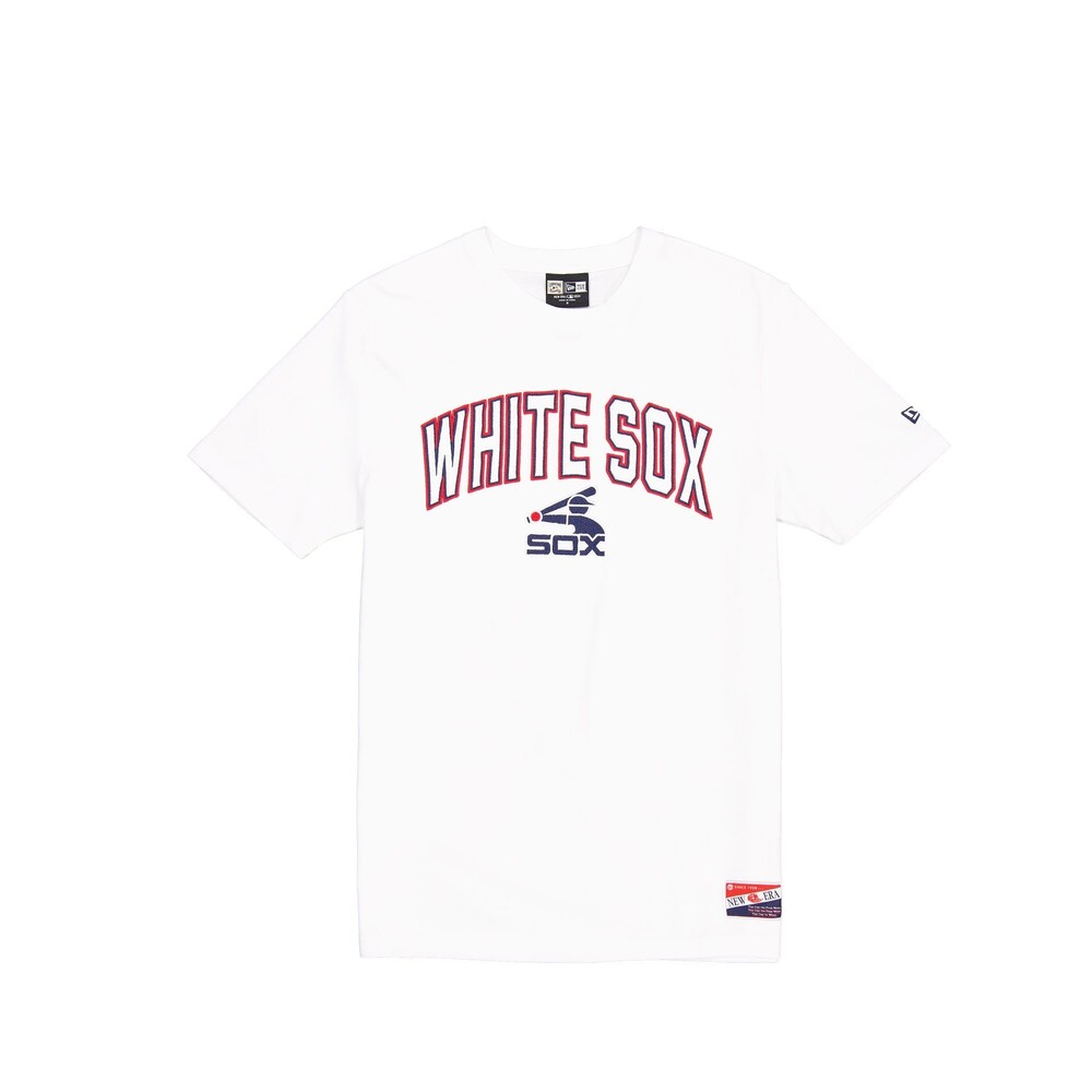 New Era Chicago White Sox Throwback White T-Shirt - Size M